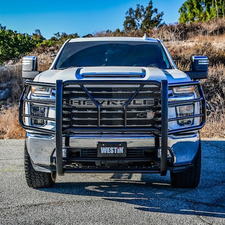 Westin Automotive 20-C SILVERADO 2500/3500 HDX GRILLE GUARD BLACK 57-3995